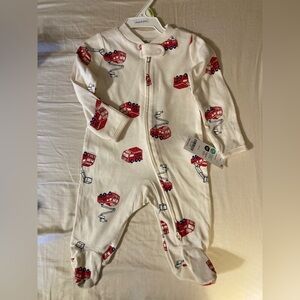 NWT! Carter's Fire truck pajamas 3mos